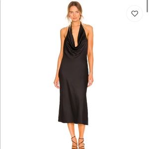 NBD Andrea Midi Dress in Black